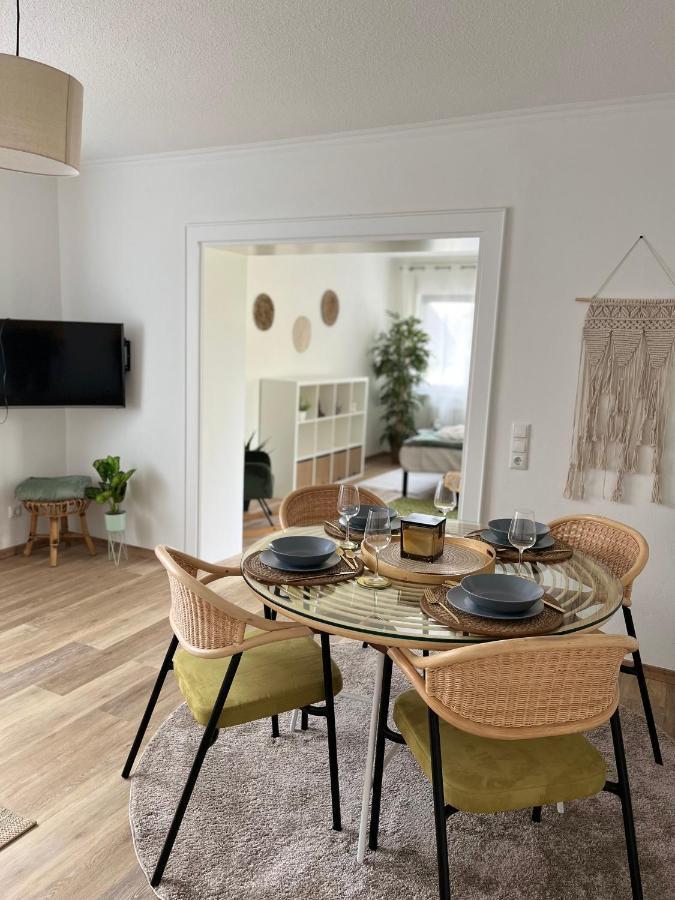 Korbstadt-Villa Rattan-Design Mit Balkon, Garten, Arbeitsplatz, Kueche Lichtenfels  Exteriér fotografie